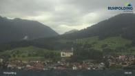 Archived image Ruhpolding - Video Webcam Village and Mountains 08:00