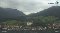 Archiv Foto Webcam Panorama Ruhpolding: Ort und Berge 08:00