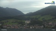 Archiv Foto Webcam Panorama Ruhpolding: Ort und Berge 16:00
