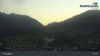 Archiv Foto Webcam Panorama Ruhpolding: Ort und Berge 00:00