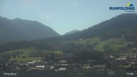 Archiv Foto Webcam Panorama Ruhpolding: Ort und Berge 14:00
