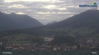 Archiv Foto Webcam Panorama Ruhpolding: Ort und Berge 00:00