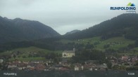Archiv Foto Webcam Panorama Ruhpolding: Ort und Berge 09:00