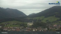 Archiv Foto Webcam Panorama Ruhpolding: Ort und Berge 10:00