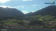 Archiv Foto Webcam Panorama Ruhpolding: Ort und Berge 12:00