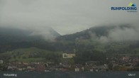 Archiv Foto Webcam Panorama Ruhpolding: Ort und Berge 08:00