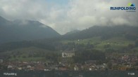 Archiv Foto Webcam Panorama Ruhpolding: Ort und Berge 10:00