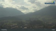 Archiv Foto Webcam Panorama Ruhpolding: Ort und Berge 14:00