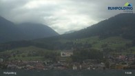 Archiv Foto Webcam Panorama Ruhpolding: Ort und Berge 12:00