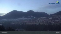 Archiv Foto Webcam Panorama Ruhpolding: Ort und Berge 06:00
