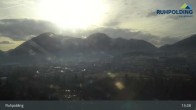 Archiv Foto Webcam Panorama Ruhpolding: Ort und Berge 12:00