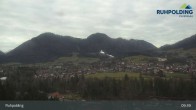 Archiv Foto Webcam Panorama Ruhpolding: Ort und Berge 08:00