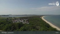 Archived image Webcam Rügen: Pilot Tower Mönchgut 14:00