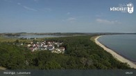 Archived image Webcam Rügen: Pilot Tower Mönchgut 03:00