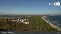 Archived image Webcam Rügen: Pilot Tower Mönchgut 10:00