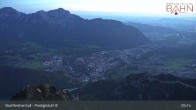 Archived image Webcam Bad Reichenhall - Top Station Predigstuhl Cable car 04:00