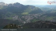 Archiv Foto Webcam Bad Reichenhall - Predigtstuhlbahn Bergstation 08:00