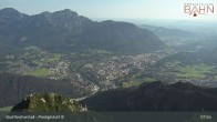 Archiv Foto Webcam Bad Reichenhall - Predigtstuhlbahn Bergstation 07:00