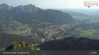 Archiv Foto Webcam Bad Reichenhall - Predigtstuhlbahn Bergstation 07:00