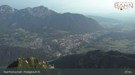 Archiv Foto Webcam Bad Reichenhall - Predigtstuhlbahn Bergstation 07:00