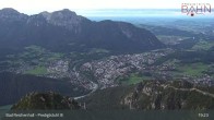 Archiv Foto Webcam Bad Reichenhall - Predigtstuhlbahn Bergstation 18:00