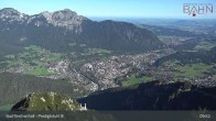Archiv Foto Webcam Bad Reichenhall - Predigtstuhlbahn Bergstation 09:00