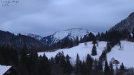 Archiv Foto Webcam Oberstaufen - Blick Hochgrat vom Biohotel Schratt 05:00