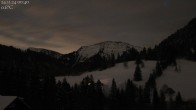 Archiv Foto Webcam Oberstaufen - Blick Hochgrat vom Biohotel Schratt 23:00