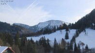 Archiv Foto Webcam Oberstaufen - Blick Hochgrat vom Biohotel Schratt 11:00