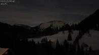 Archived image Webcam Oberstaufen - View Hochgrat from Hotel Schratt 23:00