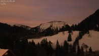 Archived image Webcam Oberstaufen - View Hochgrat from Hotel Schratt 05:00