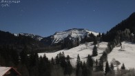 Archiv Foto Webcam Oberstaufen - Blick Hochgrat vom Biohotel Schratt 03:00