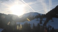 Archiv Foto Webcam Oberstaufen - Blick Hochgrat vom Biohotel Schratt 07:00