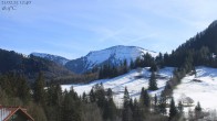 Archiv Foto Webcam Oberstaufen - Blick Hochgrat vom Biohotel Schratt 11:00