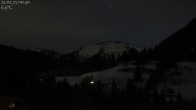 Archiv Foto Webcam Oberstaufen - Blick Hochgrat vom Biohotel Schratt 23:00