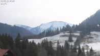 Archiv Foto Webcam Oberstaufen - Blick Hochgrat vom Biohotel Schratt 09:00