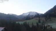 Archived image Webcam Oberstaufen - View Hochgrat from Hotel Schratt 05:00