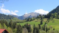 Archiv Foto Webcam Oberstaufen - Blick Hochgrat vom Biohotel Schratt 13:00