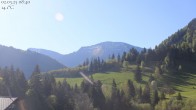 Archiv Foto Webcam Oberstaufen - Blick Hochgrat vom Biohotel Schratt 07:00