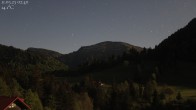 Archiv Foto Webcam Oberstaufen - Blick Hochgrat vom Biohotel Schratt 01:00