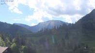 Archiv Foto Webcam Oberstaufen - Blick Hochgrat vom Biohotel Schratt 09:00