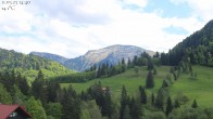 Archiv Foto Webcam Oberstaufen - Blick Hochgrat vom Biohotel Schratt 13:00