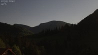 Archiv Foto Webcam Oberstaufen - Blick Hochgrat vom Biohotel Schratt 23:00