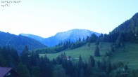 Archiv Foto Webcam Oberstaufen - Blick Hochgrat vom Biohotel Schratt 03:00