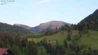 Archived image Webcam Oberstaufen - View Hochgrat from Hotel Schratt 19:00