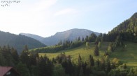 Archiv Foto Webcam Oberstaufen - Blick Hochgrat vom Biohotel Schratt 05:00