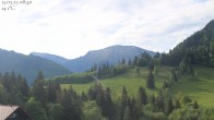 Archiv Foto Webcam Oberstaufen - Blick Hochgrat vom Biohotel Schratt 07:00