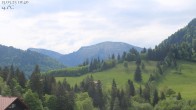 Archiv Foto Webcam Oberstaufen - Blick Hochgrat vom Biohotel Schratt 09:00