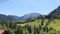 Archiv Foto Webcam Oberstaufen - Blick Hochgrat vom Biohotel Schratt 11:00