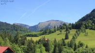 Archiv Foto Webcam Oberstaufen - Blick Hochgrat vom Biohotel Schratt 13:00